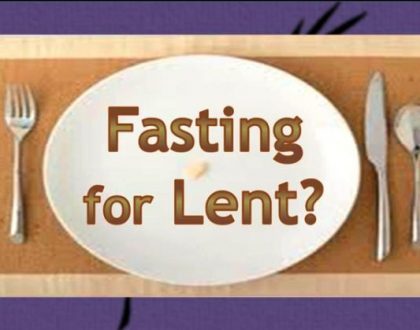 Fasting for Lent?