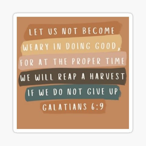 Do not give up!
